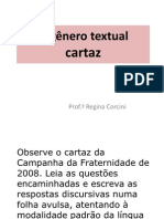 Cartaz Atividade Genero Textual