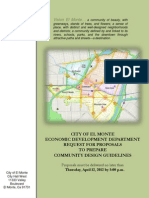 RFP For Community Design Guidelines