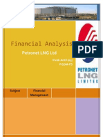 Financial Analysis: Petronet LNG LTD