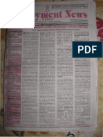 Employment News online e paper - Rojgar Samachar - रोजगार समाचार New Delhi Edition 10 - 16 March 2012 Vol. XXXVI No. 50