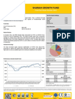 Shariah Growth Fund: Fund Fact Sheet October 2011