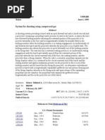 System For Shooting Using Compressed Gas - US Patent 5909000