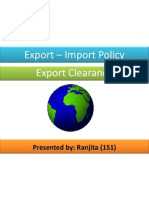 Export Import Clearance