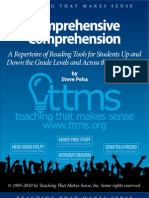 Ttms FLP Steve Peha Comprehensive Comprehension Packet