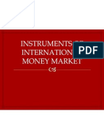 Instruments of International Money Market