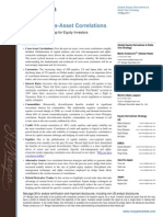 JPMorgan Cross Asset Correlations