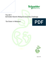 The 2011 Schneider Electric Malaysia University Challenge: Page 1 of 8