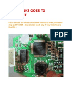 Final Solution For Chinese VAGCOM Interfaces With Protection Chip and FT232R