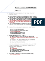 Soal Soal Ujian Untuk Modul I Dan Ii: Buoyage System " A " 1