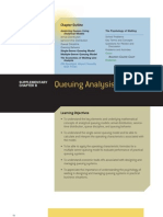 Queuing Analysis: Chapter Outline