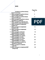 Data Structure Practicals