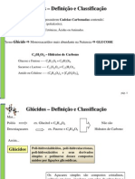 Glucidos 1 - Definicao e Classificacao