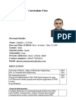 Ahmed's CV Final