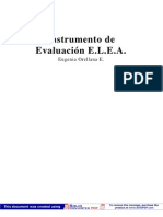 Instrumento de Evaluación ELEA