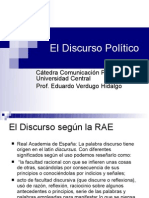 El Discurso Político