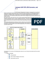 Communication GTS EDI-Converter Authorities