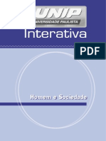 Conteúdo Do E.A.D. Da Disciplina Homem e Sociedade, Unidade I.