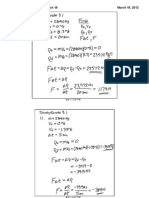 CH 9 Problems March 19