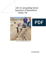 Facies Model of A Pro Grading Barrier Island Based On Deposition of Shakelford Banks