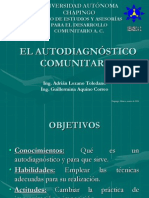 El Autodiagnóstico Comunitario