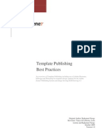 Template Publishing Best Practices