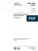 NBR 5356-2 Transformadores de Potência - Aquecimento