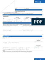 Modelo Informe Médico