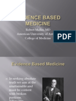 Evidence Based Medicine