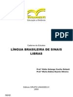 Caderno de Libras