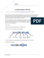 Camtasia Studio 4 Tutorial: Instructional Services