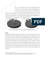 Energy Scenario of Nepal