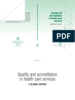 WHO Report - Quality - Accreditation