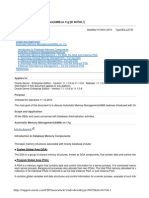 11g - Automatic Memory AMM On 11g (ID 443746.1)