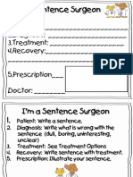 I'm A Sentence Surgeon