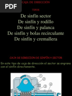 Cajas de Dirección Tipos