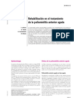 Rehabilitacion en El Tratamiento de La Poliomielitis Anterior Aguda