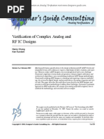 Verification of Complex Analog ICs