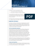 Crystal Reports 10 What's New in Crystal Reports 10: Application Developers