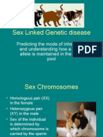 Sex Linked Genetic Disease