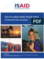 South Asian Free Trade Area: Opportunities and Challenges