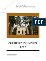 Application Instructions 2012