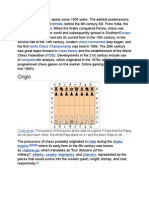 History of Chess