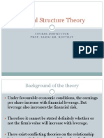 Capital Structure Theory