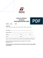 Game On 3v3 Registration