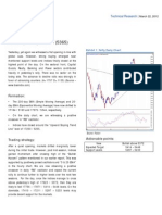 Technical Report 22nd March 2012