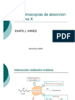 Espectroscopias de Absorcion de Rayos X