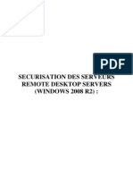 Securisation RDS 2008 R2 V.1.0.1