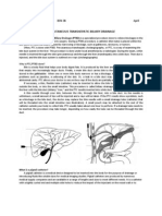 Per Cutaneous Trans Hepatic Biliary Drainage