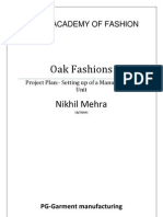 Oak Fashions: Nikhil Mehra