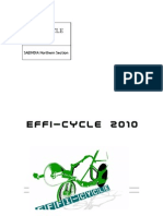 Effi-Cycle 2010: SAEINDIA Northern Section